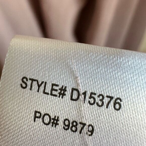 NWT Lulus Maxi Dress purple Taupe Formal Air Of Romance Halter A-Line size m - Picture 8 of 8